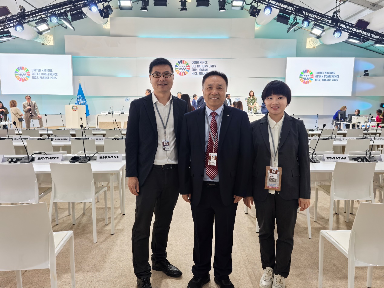 副董事长宁凌带队出席联合国海洋大会和“一个海洋”科学大会